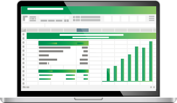 インターフェースは
見慣れたスプレッドシート